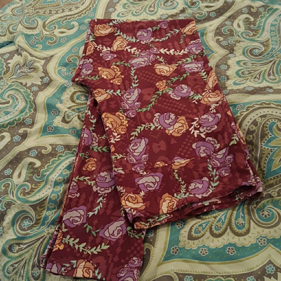 LuLaRoe Pants - *FINAL SALE* NWOT LULAROE FLORAL LEGGINGS TC